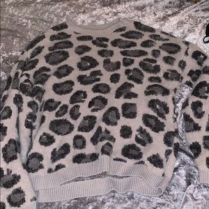 leopard sweater